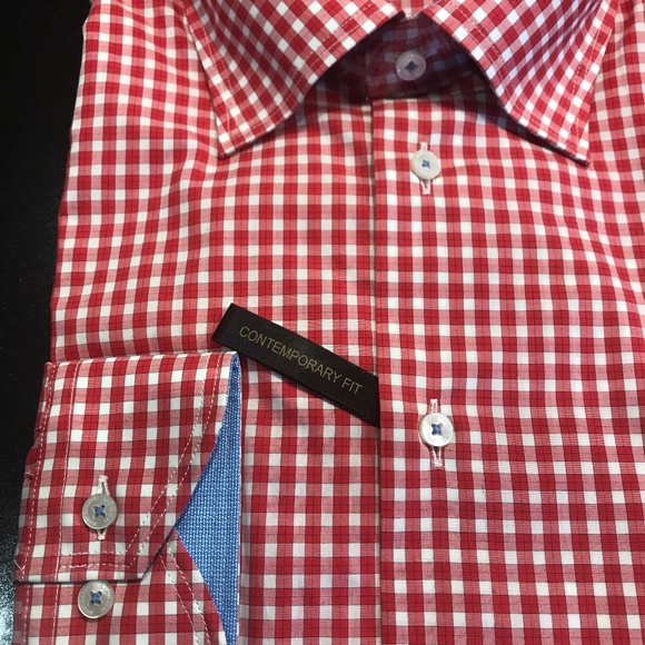 Jack Lipson flea dress shirt 16 1/5 Lg Contemporary fit - Picture 3 of 3